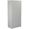 Jemini Two-Tone Tall Cupboard, 4 Shelves, 1800mm High, Maple and White