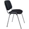 Jemini Ultra Multipurpose Black Frame Stacking Chair, Black