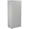 Jemini Two-Tone Tall Cupboard, 4 Shelves, 1800mm High, Oak and White