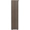 Jemini Tall Wooden Bookcase, 4 Shelves, 1800mm High, Grey Oak