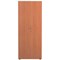 Jemini Two-Tone Extra Tall Cupboard, 4 Shelves, 2000mm High, Beech and White