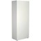 Jemini Two-Tone Extra Tall Cupboard, 4 Shelves, 2000mm High, Maple and White