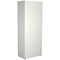 Jemini Two-Tone Extra Tall Cupboard, 4 Shelves, 2000mm High, Oak and White