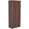 Jemini Extra Tall Wooden Bookcase, 4 Shelves, 2000mm High, Walnut