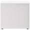 Jemini Two-Tone Desk High Cupboard, 1 Shelf, 730mm High, Beech and White