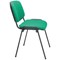 Jemini Ultra Multipurpose Black Frame Stacking Chair, Green