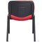 Jemini Ultra Multipurpose Black Frame Stacking Chair, Red