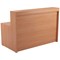 Jemini Reception Unit, 1400x800x740mm, Beech