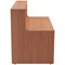 Jemini Reception Unit, 1400x800x740mm, Beech