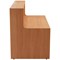 Jemini Reception Unit, 1600x800x740mm, Beech