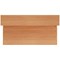 Jemini Reception Unit, 1600x800x740mm, Beech