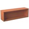 Jemini Reception Modular Straight Riser Unit, 1200x315x400mm, Beech