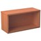 Jemini Reception Modular Straight Riser Unit, 800x315x400mm, Beech