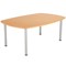 Jemini Boardroom Table, 1800mm, Beech