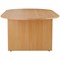 Jemini D-End Meeting Table, 1800mm, Beech