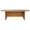 Jemini D-End Meeting Table, 1800mm, Oak