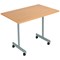 Jemini Rectangular Tilt Table, 1200x700mm, Beech