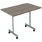 Jemini Rectangular Tilt Table, 1200x800mm, Grey Oak