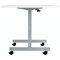 Jemini Rectangular Tilt Table, 1600x700mm, White