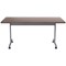 Jemini Rectangular Tilt Table, 1600x800mm, Walnut