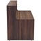 Jemini Reception Unit, 1400x800x740mm, Walnut