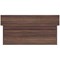 Jemini Reception Unit, 1400x800x740mm, Walnut