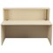 Jemini Reception Unit with Extension, 1400x800x740mm, Maple