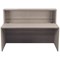 Jemini Reception Unit, 1600x800x740mm, Grey Oak