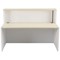 Jemini Two-Tone Reception Unit, 1400x800x740mm, Maple & White