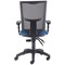 Jemini Medway High Mesh Back Operator Chair, Blue