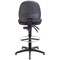 Jemini Medium Back High Rise Operator Chair, Fixed Draughtsman, Charcoal