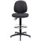 Jemini Medium Back High Rise Operator Chair, Fixed Draughtsman, Charcoal