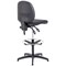 Jemini Medium Back High Rise Operator Chair, Adjustable Draughtsman, Charcoal