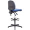 Jemini Medium Back High Rise Operator Chair, Adjustable Draughtsman, Royal Blue