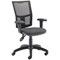 Jemini Medway High Mesh Back Operator Chair, Charcoal