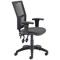 Jemini Medway High Mesh Back Operator Chair, Charcoal