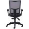 Jemini Medway High Mesh Back Operator Chair, Black