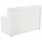 Jemini Reception Unit, 1400x800x740mm, White