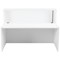 Jemini Reception Unit, 1400x800x740mm, White