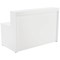 Jemini Reception Unit, 1600x800x740mm, White