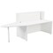 Jemini Reception Unit with Extension, 1600x800x740mm, White