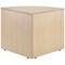 Jemini Reception Modular Corner Desk Unit, 800x800x740mm, Maple