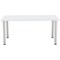 Jemini Rectangular Meeting Table, 1600x800x730mm, White