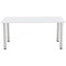 Jemini Rectangular Meeting Table, 1800x800x730mm, White