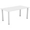 Jemini Rectangular Meeting Table, 1800x800x730mm, White