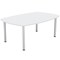 Jemini Boardroom Table, 1800mm, White