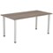 Jemini Rectangular Meeting Table, 1600x800x730mm, Grey Oak