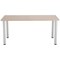 Jemini Rectangular Meeting Table, 1600x800x730mm, Grey Oak