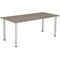 Jemini Rectangular Meeting Table, 1800x800x730mm, Grey Oak