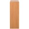 Serrion Premium Medium Bookcase, 2 Shelves, 1200mm High, Beech